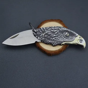 Nové Modely 3D Tlač Eagle Skladací Nôž CS Go Nože Mini Pocket prívesok na Nástroj, Lovecké Nože na Prežitie Pre Muža Ženy