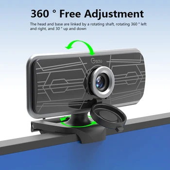 1080p automatické zaostrovanie, webkamera webová kamera podpora USB 2.0 PC Kamera video Záznam hovoru počítačových periférnych kamera HD kamery desktop pc