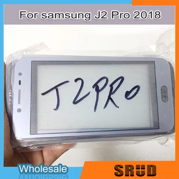 10pcs Ideálny LCD Predné Vonkajšie Objektív Pre Samsung Galaxy J2 Pro 2018 J250 J250M J250G Grand Predseda Pro Dotykový Displej Oprava Skla