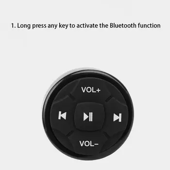 1pcs Hot Auto Bluetooth Volant Mini Bluetooth 4.0, Auto na Diaľkové Ovládanie Mobilného Telefónu Bluetooth Diaľkové Ovládanie
