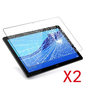 2 ks Tabliet Tvrdeného Skla Screen Protector Kryt Na Huawei MediaPad T3 10 9.6 Palcový Plné Pokrytie v nevýbušnom Obrazovke