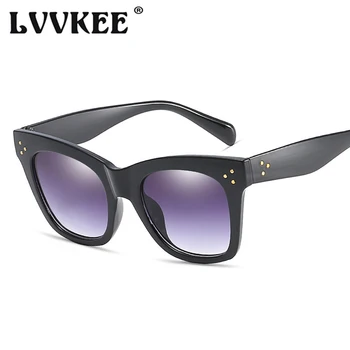 2020 Klasické Ladys Cat Eye slnečné Okuliare Ženy Vintage Nadrozmerné Gradient Slnečné Okuliare Odtiene Žena Luxusné Dizajnér UV400 Oculos