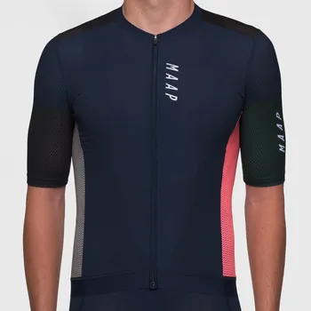 2020 Nové Cyklistické Oblečenie Krátky Rukáv Pro Team Cyklistický Dres mužov Ropa Ciclismo MAAP MTB Preteky Požičovňa Top Maillot Reflexné
