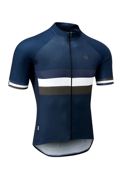 2020 nové klasické krátky rukáv cyklistika dres Ľahké priedušná tkaniny mens cestnej mtb cyklistické tričko, námornícka modrá