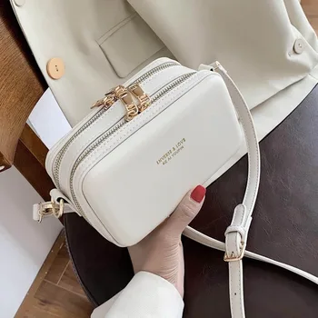 2020new kórejskej značky, značkové kabelky módna taška cez rameno textúra box vrece PU kožené malé námestie taška wild trend messenger taška