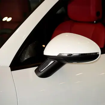 2021 Nové 2ks Pre Porsche Macan Príslušenstvo 2017 2018 2016 Spätné Zrkadlo Dekorácie Opravy Uhlíkových Vlákien 3D Auto Samolepky