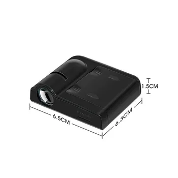 2X LED Dvere Auta Vitajte Svetlo Logo Projektor Ghost Laser na Čítanie Pre BMW E46 E36 E90 E60 E39 F10 F20 E91 E87 X5 E53 E70 X1 X3 X5 X6
