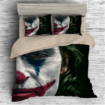 3ks Joker posteľná bielizeň Obliečky obliečky na Vankúše deti posteľ nastaviť hrdina cumlík posteľná bielizeň sady obliečky king size dropship