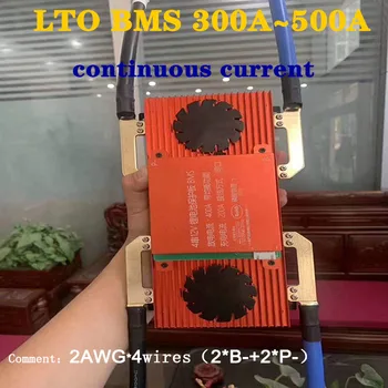 5S-32S LTO BMS 300A 400A 500A s rovnováhu pre LTO batérie 2.3V2.4V pripojený v 5-32 séria solar skladovanie energie vysokozdvižný vozík