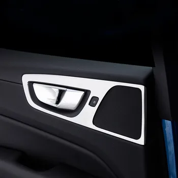 Auto Styling okenného Skla Zdvíhacie Rám Dekorácie-Nálepky Výbava Volvo XC60 2018-20 Vnútorné kľučky Upravené Obtlačky