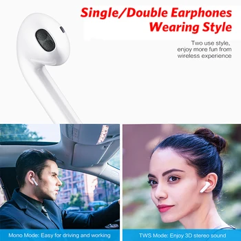 Bluetooth 5.0 Slúchadlá Mini Slúchadlá i9S TWS Smart Bezdrôtové Slúchadlá s Nabíjanie Box Headset