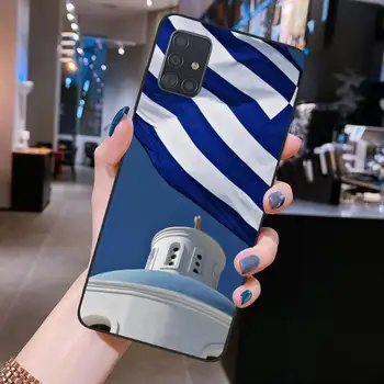 CUTEWANAN Grécka grécke štátne vlajky Bling Roztomilý Telefón puzdro pre Samsung S20 plus Ultra S6 S7 okraji S8 S9 plus S10 5G lite 2020