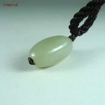 CYNSFJA Reálne Certifikovaná Prírodná Čínska Hetian Jadeit Nephrite Kúzlo Amulety Jade Prívesok Vysokej Kvality Nádherné Narodeninám
