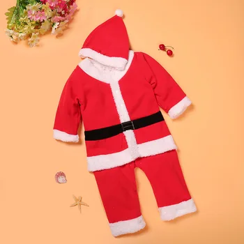 Dieťa Chlapec/Dievča Vianoce, Santa Claus, ježiško Oblek, Kostým, Oblek Deti Nový Rok detské Oblečenie Šaty Nastaviť Batoľa Dievča