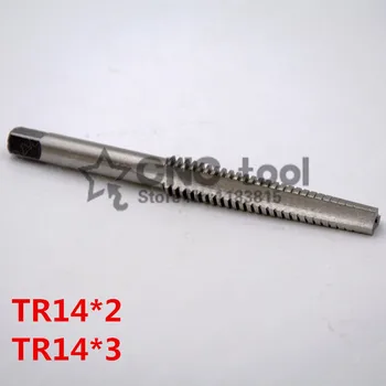 Dodanie zdarma 1PCS TR14*2 rýchloreznej ocele rebrík tvarované skrutku stroj skrutku ťuknite na položku a ťuknite na položku stroj typu T závit