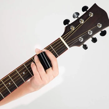 Gitara Sada Listov 1 sklenej, 1 Ocele List a 1 Mosadzný Slide Gitara, 6 Ks Gitara Výbery a 4 Prst Tipy