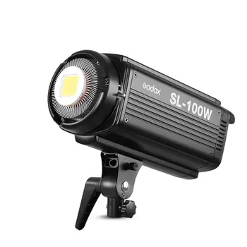Godox LED Video Svetlo SL-60W SL-100W SL-150W SL-200W 5600K Video Svetlo neprerušované Svetlo Bowens Mount pre Štúdiové Nahrávanie Videa