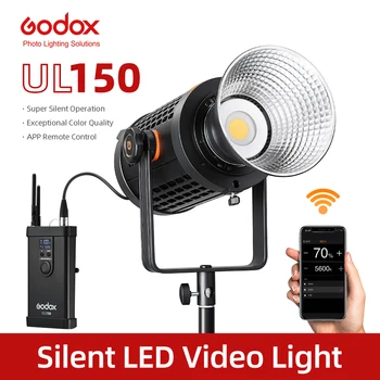 Godox UL150 UL-150 150W Farebná Teplota 5600K Tichý Bowens Mount LED Video Svetlo na Diaľkové Ovládanie a Podporu App