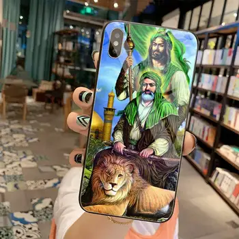 HPCHCJHM Islam Shia Imáma Ali Iraku arabčina TPU Telefón Prípade Tvrdeného Skla Pre iPhone 11 Pro XR XS MAX 8 X 7 6 6 Plus SE 2020 prípade