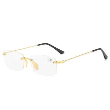 Hd frameless čítanie okuliare sú prenosné, ľahko prenosné, ultra-ľahké a štýlové pre seniorov