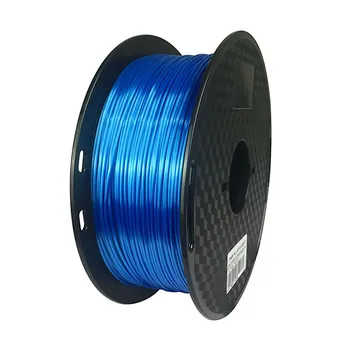 Hodváb CHKO Vlákna Sapphire Blue 1.75 mm 1 kg 3D Tlačiarne Vlákna Hodvábny Lesk 3D Pero Tlačové Materiály Lesklé Kovové CHKO Vlákna