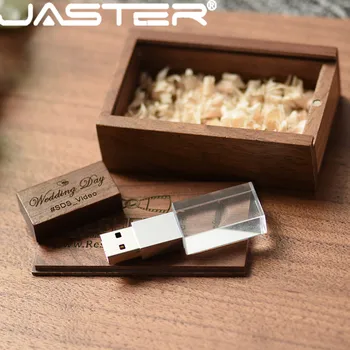 JASTER Crystal plus push-pull box Javor USB flash disk 4 GB 8 GB 16 GB 32 GB, 64 GB 128 GB USB 2.0 usb flash disk roztomilý memoria usb