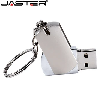 JASTER zadarmo vlastné logo Prenosný mini Kovové usb flash disk kl ' úč 128 GB 64 GB 32 GB, 16 GB 4 GB pero jednotku USB flash memory stick