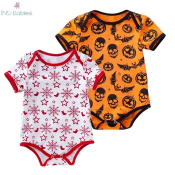 Jeseň detské oblečenie dievča, Nové Vianočné dievča romper 0-18 m detské oblečenie novorodenca Jumpsuit pre chlapcov Batoľa Halloween Kostým 2020