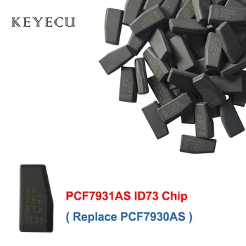 Keyecu Kľúča Vozidla Čip PCF7931AS / PCF7930AS Auto Transpondér Čip PCF7930 PCF7930AS ID73 Čip PCF7931 PCF7931AS 7930 / 7931 Čip