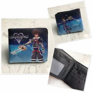 Kingdom Hearts Peňaženky Anime, Komiksu, Krátke Peňaženky, pánske Peňaženky s Minca Peňaženky Darček