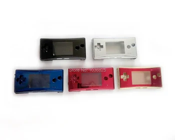 Kovové Bývanie púzdro Nastaviť pre Nintendo Game Boy Micro GBM Hliníka Náhradné Ochranné púzdro pre GBM Herné Konzoly