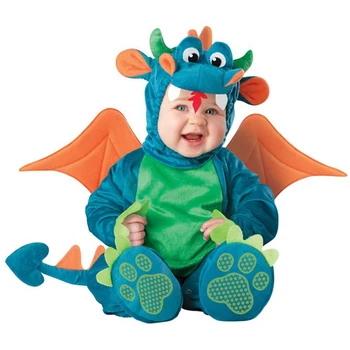 Krásne Zviera Halloween Oblečenie pre Dieťa rastie Dojčenská Chlapcov Dievčatá, Baby, Maškarný Cosplay Kostým Batoľa Lev/Dinosaurus/Penguin 40