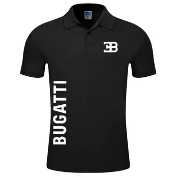 Kvalitné oblečenie pre mužov značky BUGATTI POLO tričko pánske krátky rukávom letné pánske klasické pevné TOPY