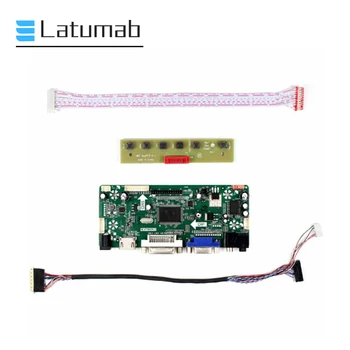Latumab LCD LED LVDS Radič Rada Driver kit pre LP156WH2(TL)(Q1) HDMI + DVI + VGA doprava Zadarmo