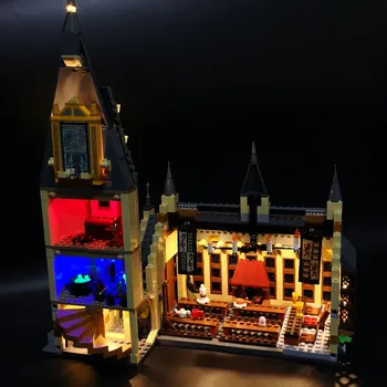 Led Svetlo Nastaviť Pre Lego 75954 Harry Film Kompatibilné 16052 Rokforte Veľkej Sieni Stavebné Kamene, Tehly Hračky