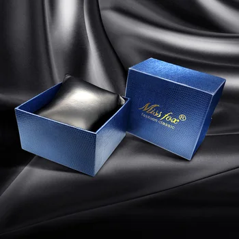 MISSFOX Luxusné Hodinky Box Lmitation Kožený Box Na Hodinky Ženy, Mužov, Hore S Quartz Hodinky Políčko Sledovať Organizátor Najlepší Darček