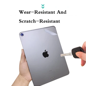 Matný Späť Fólia Pre Apple iPad Pro 12.9 2020 A2229 A2233 A2069 Kovové Anti-Scratch Tablet Protector
