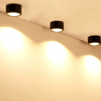 Moderné Pozornosti Povrchovú montáž Mieste Hliníkové led COB Čip Domov Obývacia Izba Jedáleň Predviesť Koridoru Osvetlenie Stropné Lampy