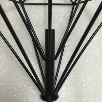 Moderné čierne birdcage stropné svietidlá železa minimalistický retro stropné svietidlo koridoru uličkou loft pyramídy Stropné Svetlá
