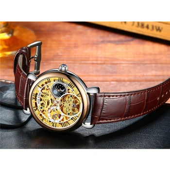 NOVÉ AILANG originálny dizajn muži hodinky náramkové hodinky muži mechanické prevodovky S3 hranice výstroj pohybu automatické mechanické reloj hombre