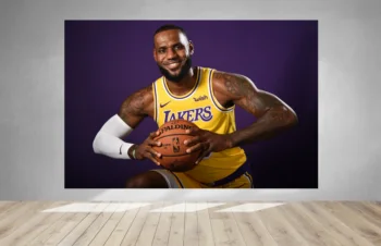 Nba Basketball Legenda Kobe Bryant Lebron James Kari Star Domova Wall Art Obývacia Izba Vysokej Kvality Nba Plagát Nálepky