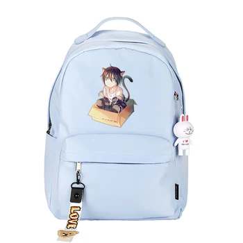 Noragami ARAGOTO Cosplay Batoh Nylon Školské Tašky pre Dospievajúce Dievčatá Anime Notebook Batoh Rugzak Ženy Ružová Bagpack