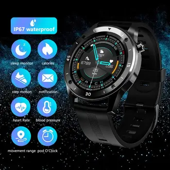 Nové F22 Smart Hodinky Muži Ženy plne Dotykový Srdcovej frekvencie Bluetooth Ovládanie Fitness Smartwatch Pre Android iOS hodinky 2020 hodiny