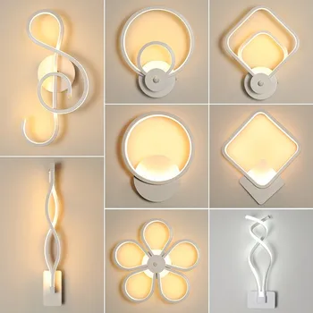 Nové Moderné nástenné svietidlá LED nástenné svietidlá pre obývacia izba led osvetlenie vnútorné lampy, teplé biele svetlo, a studené biele svetlo