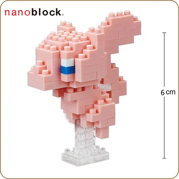 Nové Nanoblock Malé Zrno Miniatúrne Diamond stavebným Pokemon MEW NBPM 045 Dospelých Konštrukcia Hračky Pre Chlapca