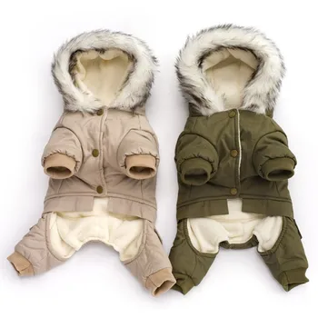 Nové Zimné Psov, Oblečenie Nadol Bunda francúzsky Buldog Teddy Imitácia kožušiny Pet Kostým Teplé Outwear Oblečenie Pre Psov Kabát