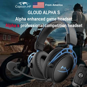 NÁM Kapitán Hyper X Cloud Alfa S Herné Headset, Profesionálne Slúchadlá pre PC, Notebook, Video Herné Konzoly