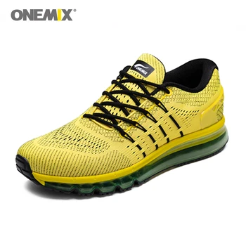 Onemix nové mužov bežecká obuv s jedinečným dizajnom priedušná športová obuv mužských atletických vonkajšie tenisky mužov zapatos de hombre