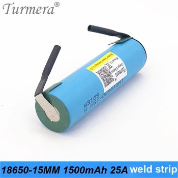 Originál batéria 18650 15M inr18650-15 MM 1500mah 25A pre skrutkovač batérie a shura shurik pre Turmera a15