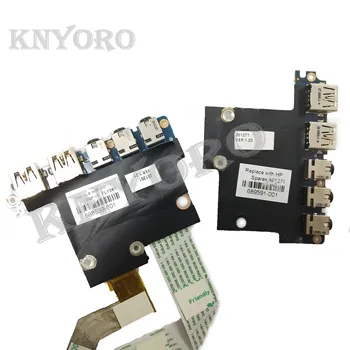 Používa sa pre HP ENVY 15-3000 USB Zvuková karta, Zvuková doska jack 668839-001 689591-001